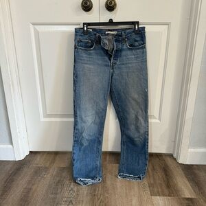 Women’s Levi’s Blue Jeans Big E Size 27